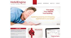 Desktop Screenshot of hotelengine.eu